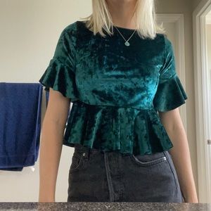 Velvet top